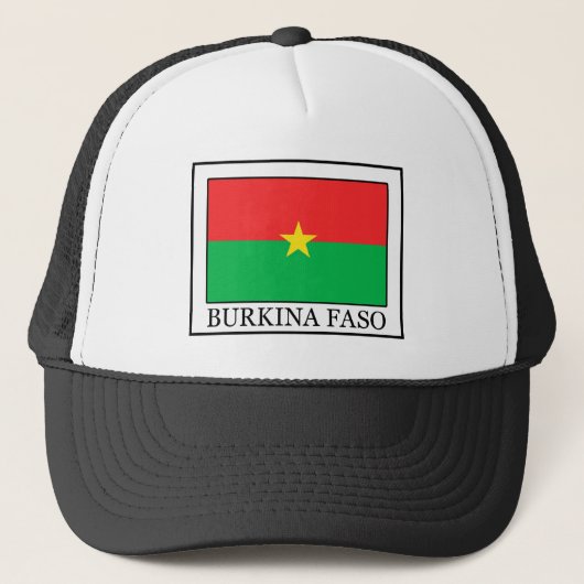 Burkina Faso Trucker Pet (Voorkant)