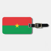 Burkina Faso vlag Bagagelabel (Voorkant horizontaal)
