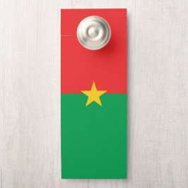 Burkina Faso vlag Deurhanger