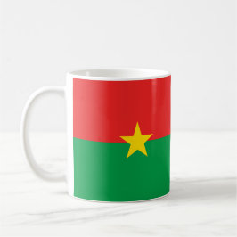 Burkina Faso Vlag Keramische Mok