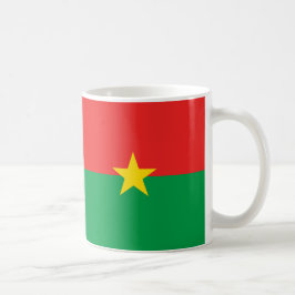 Burkina Faso Vlag Keramische Mok