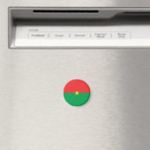 Burkina Faso vlag Magneet (Insitu (Vaatwasser))
