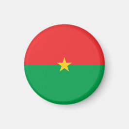 Burkina Faso vlag Magneet