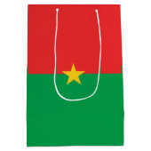 Burkina Faso vlag Medium Cadeauzakje (Achterkant)