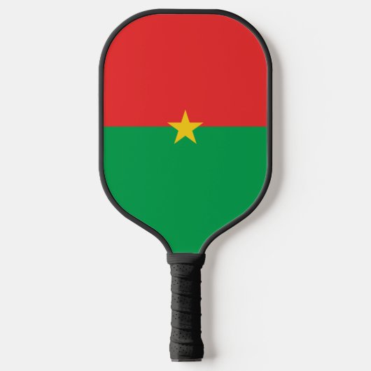 Burkina Faso vlag Pickleball Paddle (Voorkant)