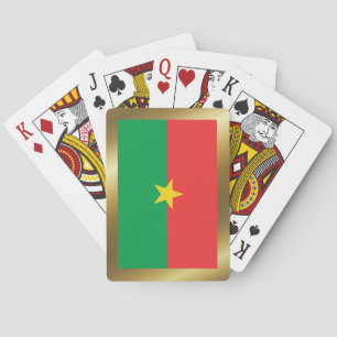 Burkina Faso Vlag Speelkaarten