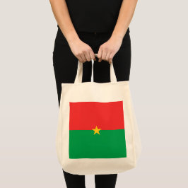 Burkina Faso vlag Tote Bag