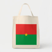Burkina Faso vlag Tote Bag (Voorkant)