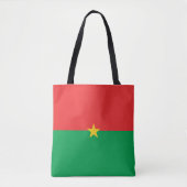 Burkina Faso vlag Tote Bag (Voorkant)