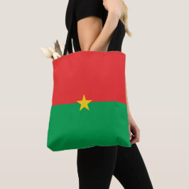 Burkina Faso vlag Tote Bag