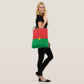 Burkina Faso vlag Tote Bag (Op model)