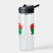 Burkina Faso vlag Waterfles (Links)