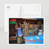 Burkina Faso - winkel Burkinabé - Briefkaart (Voorkant / Achterkant)