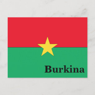 Burkina-reistoerisme Briefkaart