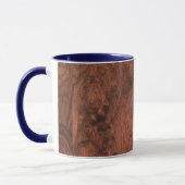 Burl Mahogany Wood Texture Mok (Links)