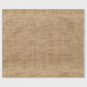 Burlap 1 Verpakkingspapier Cadeaupapier (Vlak)