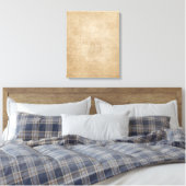 Burlap-achtergrond Canvas Afdruk (Insitu (Slaapkamer))