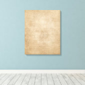Burlap-achtergrond Canvas Afdruk (Insitu (Houten vloer))