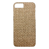 Burlap-achtergrond Case-Mate iPhone Case (Achterkant)