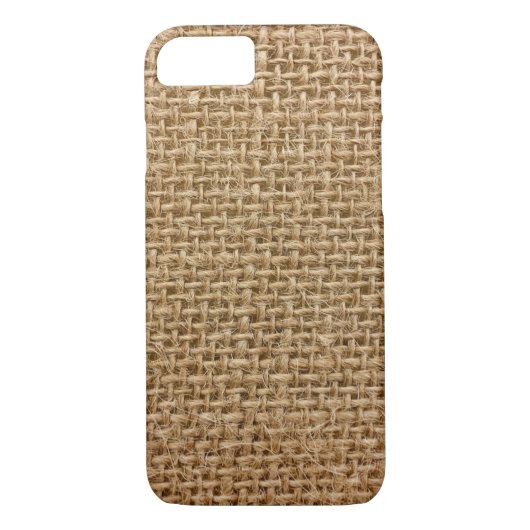 Burlap-achtergrond Case-Mate iPhone Case (Achterkant)