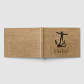 Burlap Anchor Beach House Gastenboek (Volledig)