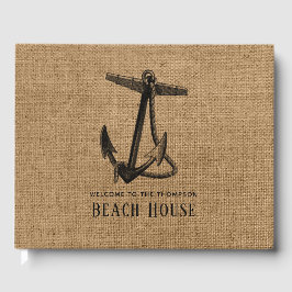 Burlap Anchor Beach House Gastenboek