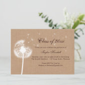 Burlap Beste wensen Afstuderen Kaart (Staand voorkant)