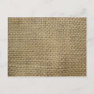 Burlap Briefkaart
