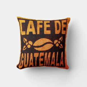 BURLAP COFFEE BAG SIERKUSSENNEN GUATEMALAN KUSSEN