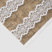 Burlap en kantmeubilair Decoupage Tissuepapier (Detail)