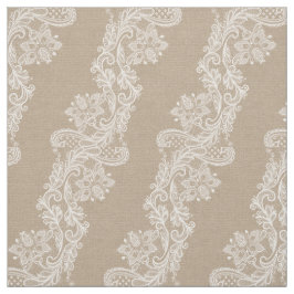 Burlap en Lace Romantic Shabby Chic Fabric 2 Stof