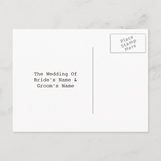 Burlap geïnspireerde olielantaarn Save the Date Br Aankondigingskaart (Achterkant)