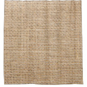 burlap, hessian, jute, aardappel just, van aardapp douchegordijn (Voorkant)