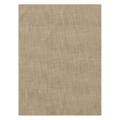 Burlap in Natural Beige Tafelkleed (Voorkant)