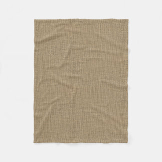 Burlap Jute Sacking Fleece Deken
