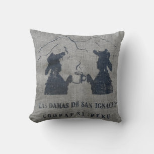 BURLAP KOFFIE LOVER PERU BREW Sierkussen