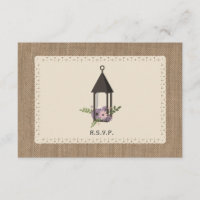 Burlap & Lace Geïnspireerd Bloemenlantaarn RSVP