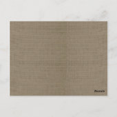 Burlap Lace Lint Tafel Nummer Kaarten (Achterkant)