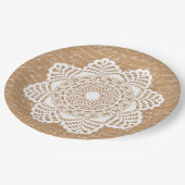 Burlap & Lace Shabby Chic Papier Bord (Gekanteld)
