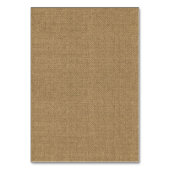 Burlap Mason Jar Trouwreceptie + Hotel Kaarten (Achterkant)