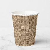 Burlap Papieren Bekers (Links)