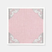 Burlap Papieren servetten (Voorkant)