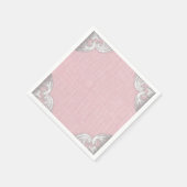 Burlap Papieren servetten (Hoek)