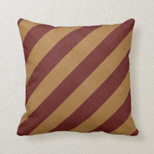 Burlap Red en Tan Stripes