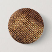Burlap Ronde Button 5,7 Cm (Voorkant)