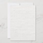 Burlap Rustic Jar bruiloft uitnodiging (Achterkant)