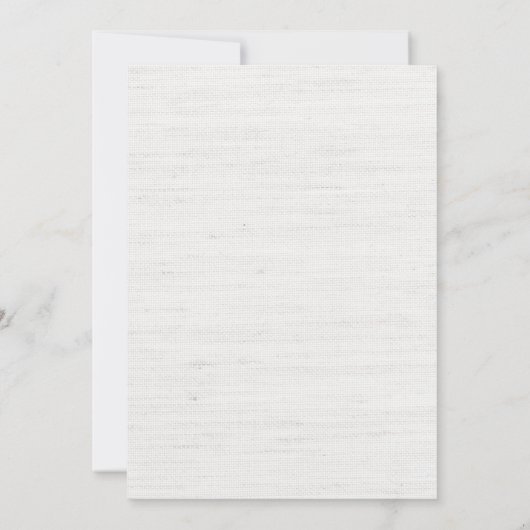 Burlap Rustic Jar bruiloft uitnodiging (Achterkant)