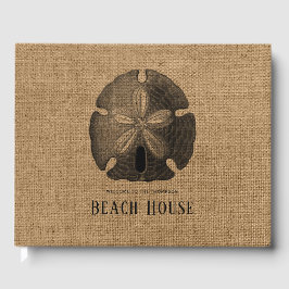 Burlap Sand Dollar Beach House Gastenboek