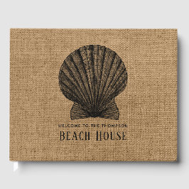 Burlap Shell Beach House Gastenboek