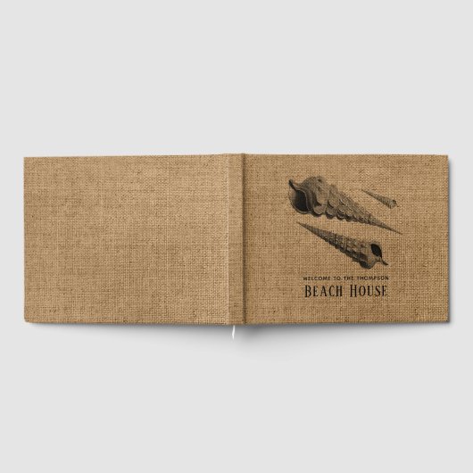 Burlap Shells Family Beach House Gastenboek (Volledig)